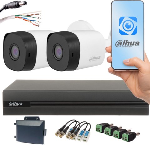 ZESTAW MONITORINGU DAHUA COOPER XVR 16CH+2 X KAMERA TUBOWA 2MPX ZESTAW MONITORINGU DAHUA COOPER XVR 16CH+2 X KAMERA TUBOWA 2MPX