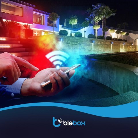 BLEBOX wlightbox pro - STEROWNIK LED Z ZEWNETRZNA ANTENA BLEBOX wlightbox pro - STEROWNIK LED Z ZEWNETRZNA ANTENA