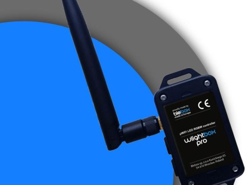 BLEBOX wlightbox pro - STEROWNIK LED Z ZEWNETRZNA ANTENA BLEBOX wlightbox pro - STEROWNIK LED Z ZEWNETRZNA ANTENA