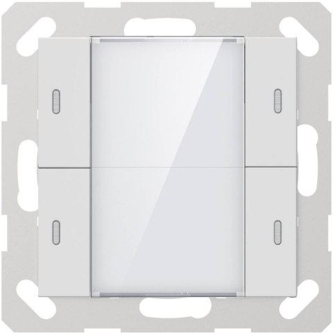 GVS KNX Sensor dotykowy 2-przyciskowy z czujnikiem temp. biały błysz. CHPLE-04/02.1.00 GVS KNX Sensor dotykowy 2-przyciskowy z czujnikiem temp. biały błysz. CHPLE-04/02.1.00