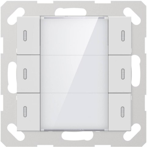 GVS KNX Sensor dotykowy 3-przyciskowy z czujnikiem temp. biały błysz. CHPLE-06/02.1.00 GVS KNX Sensor dotykowy 3-przyciskowy z czujnikiem temp. biały błysz. CHPLE-06/02.1.00