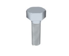 ŚRUBA Z ŁBEM SZEŚCIOKĄTNYM M10 25mm ŚRUBA Z ŁBEM SZEŚCIOKĄTNYM M10 25mm