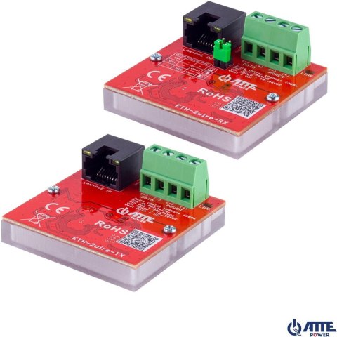Zestaw konwerterów ETH-2wire-SET ATTE Zestaw konwerterów ETH-2wire-SET ATTE