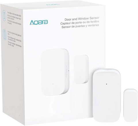 AQARA Czujnik otwarcia drzwi i okien, kontaktron MCCGQ11LM Homekit EU AQARA Czujnik otwarcia drzwi i okien, kontaktron MCCGQ11LM Homekit EU
