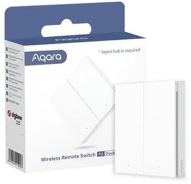 AQARA Przełącznik bezprzewodowy 2-przyciskowy WRS-R02 Homekit EU AQARA Przełącznik bezprzewodowy 2-przyciskowy WRS-R02 Homekit EU