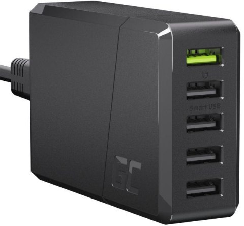 ŁADOWARKA SIECIOWA Green Cell CHARGESOURCE 5 5xUSB 52W ULTRA CHARGE SMART ŁADOWARKA SIECIOWA Green Cell CHARGESOURCE 5 5xUSB 52W ULTRA CHARGE SMART