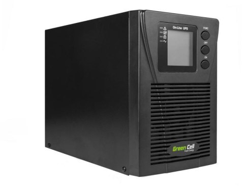 UPS ZASILACZ AWARYJNY Green Cell MPII 1000VA 900W Z WYŚWIETLACZEM LCD UPS17 UPS ZASILACZ AWARYJNY Green Cell MPII 1000VA 900W Z WYŚWIETLACZEM LCD UPS17