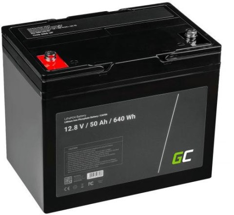 AKUMULATOR LITOWO-ŻELAZOWO-FOSFORANOWY LiFePO4 Green Cell 12V 50Ah AKUMULATOR LITOWO-ŻELAZOWO-FOSFORANOWY LiFePO4 Green Cell 12V 50Ah