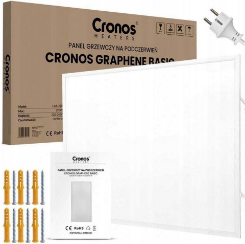 Panel grzewczy CRONOS GRAPHENE BASIC CGB-290 Panel grzewczy CRONOS GRAPHENE BASIC CGB-290