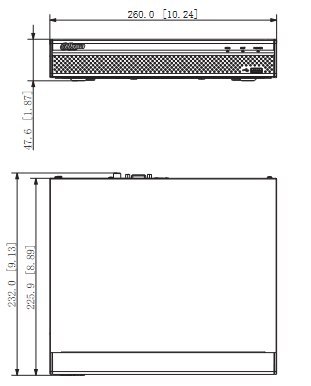 REJESTRATOR IP DAHUA NVR4104HS-4KS2/L
