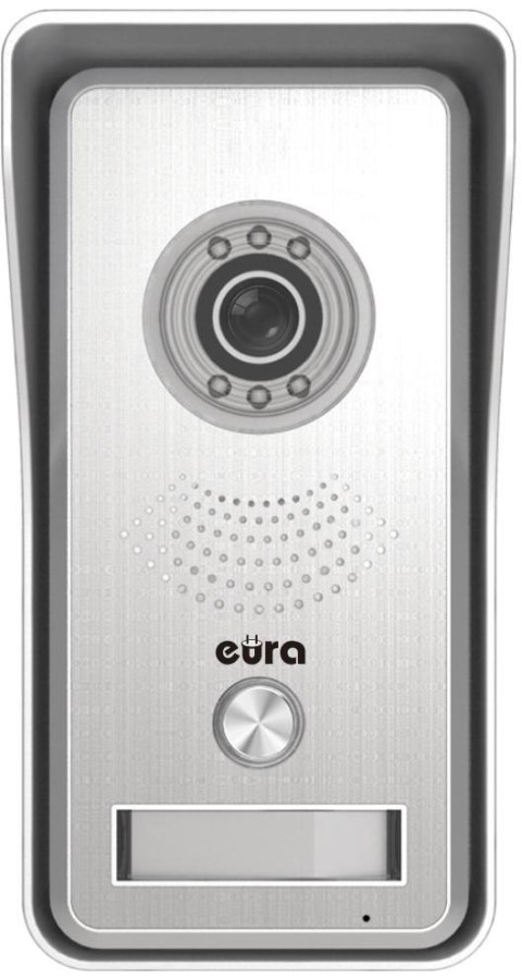 WIDEODOMOFON EURA VDP-42A3 GAMMA SILVER MONITOR BIAŁY