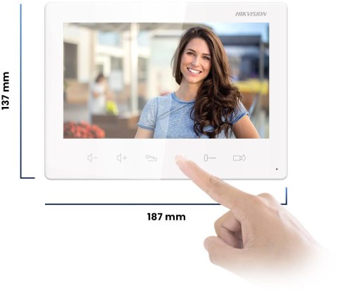WIDEODOMOFON HIKVISION DS-KIS101-P/Surface 2-ŻYŁOWY WIDEODOMOFON HIKVISION DS-KIS101-P/Surface 2-ŻYŁOWY
