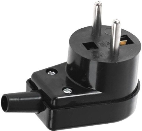 Wtyczka kątowa 220-05 16A 250V IP20 CZARNA VIPLAST 220-05 Wtyczka kątowa 220-05 16A 250V IP20 CZARNA VIPLAST 220-05
