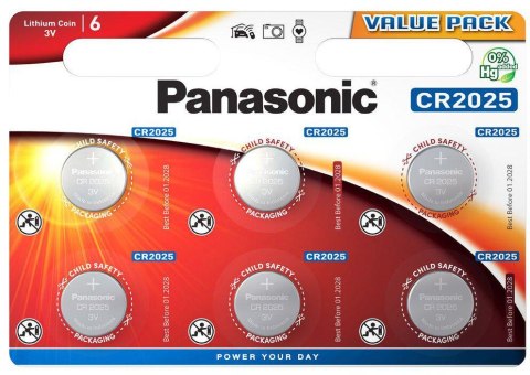 Bateria PANASONICCR2025 (blister 1 szt.) Bateria PANASONICCR2025 (blister 1 szt.)