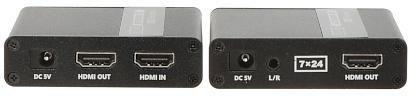 EXTENDER HDMI+USB-EX-70 obraz + myszka po skrętce EXTENDER HDMI+USB-EX-70 obraz + myszka po skrętce