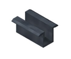 KLEMA ŚRODKOWA UNIWERSALNA CZARNA KENO (K-05-CZ) KLEMA ŚRODKOWA UNIWERSALNA CZARNA KENO (K-05-CZ)