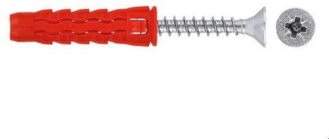 KOŁEK UNIWERSALNY SFXP-06030040 6,0X30mm Z WKRĘTEM Z ŁBEM STOŻKOWYM 4X40mm 100szt. KOŁEK UNIWERSALNY SFXP-06030040 6,0X30mm Z WKRĘTEM Z ŁBEM STOŻKOWYM 4X40mm 100szt.