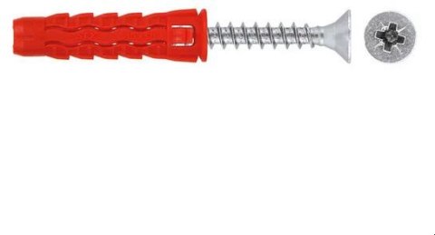 KOŁEK UNIWERSALNY SFXP-06030050 6,0X30mm Z WKRĘTEM Z ŁBEM STOŻKOWYM 4X50mm 100szt. KOŁEK UNIWERSALNY SFXP-06030050 6,0X30mm Z WKRĘTEM Z ŁBEM STOŻKOWYM 4X50mm 100szt.