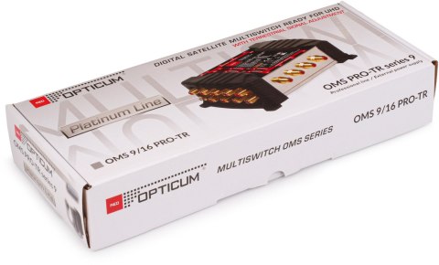 Multiswitch Opticum OMS 9/16 PRO-TRQ (Platinium Line) Multiswitch Opticum OMS 9/16 PRO-TRQ (Platinium Line)