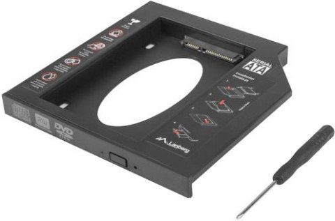 ADAPTER RAMKA NA DYSK 5.25cal->2.5cal SLIM 12.7MM HDD/SDD ADAPTER RAMKA NA DYSK 5.25cal->2.5cal SLIM 12.7MM HDD/SDD