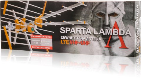 Antena DVB-T SPARTA LAMBDA (BYPASS AMPLIFIER LTE VHF-UHF) Antena DVB-T SPARTA LAMBDA (BYPASS AMPLIFIER LTE VHF-UHF)