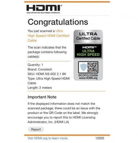 KABEL HDMI Conotech NS-002 2.1 ULTRA HIGH SPEED 8K+ Ethernet - 2 metry KABEL HDMI Conotech NS-002 2.1 ULTRA HIGH SPEED 8K+ Ethernet - 2 metry