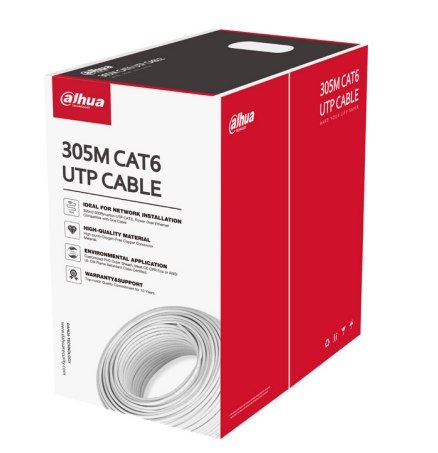 KABEL TELEINFORMATYCZNY SKRĘTKA UTP DAHUA PFM920I-6UN-C-V2