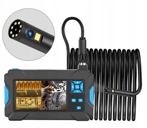 Kamera INSPEKCYJNA DUO ENDOSKOP 10M 9LED 2xFULL HD P30 Kamera INSPEKCYJNA DUO ENDOSKOP 10M 9LED 2xFULL HD P30