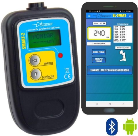 MIERNIK GRUBOŚCI LAKIERU GL-SMART-2 MIERNIK GRUBOŚCI LAKIERU GL-SMART-2