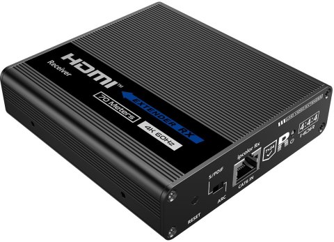 Odbiornik konwertera HDMI na LAN "KASKADA" 4K Spacetronik IP SPH-676C RX Odbiornik konwertera HDMI na LAN "KASKADA" 4K Spacetronik IP SPH-676C RX