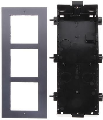 Ramka z puszką do montażu podtynk. 3-modułowa HIKVISION DS-KD-ACF3(Plastic) Ramka z puszką do montażu podtynk. 3-modułowa HIKVISION DS-KD-ACF3(Plastic)
