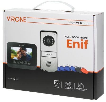 WIDEODOMOFON VIRONE VDP-62 ENIF WIDEODOMOFON VIRONE VDP-62 ENIF