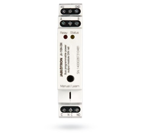 JA-110N-DIN Moduł wyjścia PG 250V/16A na szynę DIN JA-110N-DIN Moduł wyjścia PG 250V/16A na szynę DIN