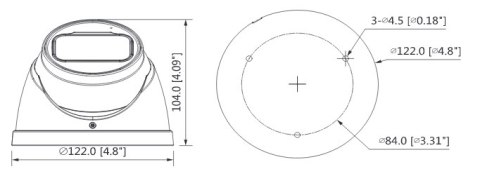 KAMERA DAHUA HDCVI HAC-HDW1200T-Z-2712