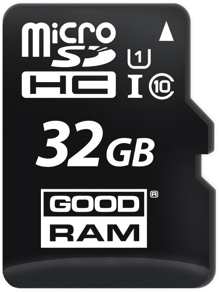 KARTA PAMIĘCI microSD GOODRAM UHS1 CL10 32GB + ADAPTER 100MB KARTA PAMIĘCI microSD GOODRAM UHS1 CL10 32GB + ADAPTER 100MB