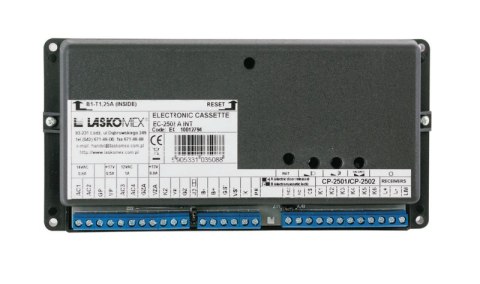 Laskomex EC-2502AR Kaseta elektroniki z funkcją ładowania akumulatora oraz obsługą RFID i Dallas Laskomex EC-2502AR Kaseta elektroniki z funkcją ładowania akumulatora oraz obsługą RFID i Dallas