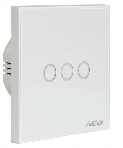 WŁĄCZNIK ŚWIATŁA 3 NEO WIFI Alexa TUYA iOS ANDROID WŁĄCZNIK ŚWIATŁA 3 NEO WIFI Alexa TUYA iOS ANDROID