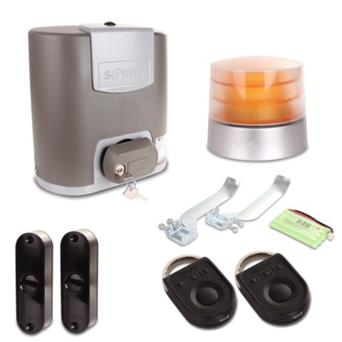 Zestaw Somfy Elixo 500 3S RTS 24V Comfort Pack (1216364) do bram przesuwnych Zestaw Somfy Elixo 500 3S RTS 24V Comfort Pack (1216364) do bram przesuwnych