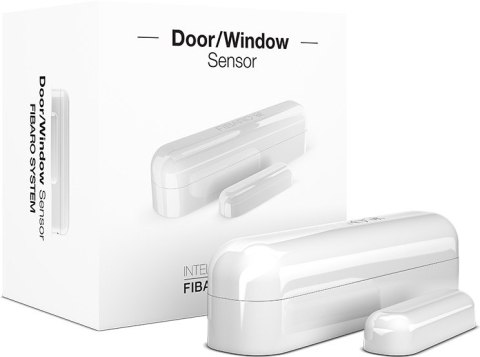 FIBARO Door Window Sensor 2 | FGDW-002-1 ZW5 | Biały czujnik otwarcia FIBARO Door Window Sensor 2 | FGDW-002-1 ZW5 | Biały czujnik otwarcia