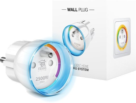 FIBARO Wall Plug E | FGWPE-102 ZW5 | Smart wtyczka FIBARO Wall Plug E | FGWPE-102 ZW5 | Smart wtyczka