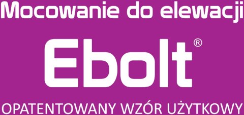Kołek do mocowania na elewacji Ebolt 12x300 z gwintem M5 Kołek do mocowania na elewacji Ebolt 12x300 z gwintem M5