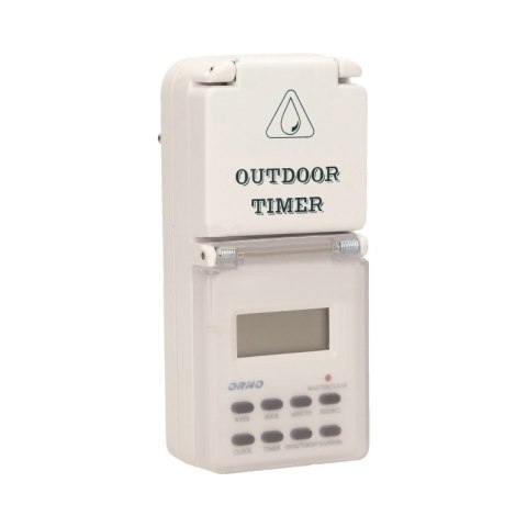 PROGRAMATOR CZASOWY ORNO ZEWNĘTRZNY IP44 OR-PRE-432 PROGRAMATOR CZASOWY ORNO ZEWNĘTRZNY IP44 OR-PRE-432