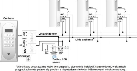 ACO INS-UP720MR UNIFON - hold, 2 przyciski, funkcja dzwonka, magnetyczne odkładanie słuchawki ACO INS-UP720MR UNIFON - hold, 2 przyciski, funkcja dzwonka, magnetyczne odkładanie słuchawki