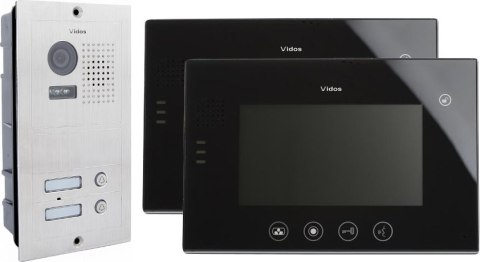 Wideodomofon VIDOS 2 x M670B/S602 Wideodomofon VIDOS 2 x M670B/S602