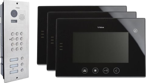Wideodomofon VIDOS 3 x M670B/S603A Wideodomofon VIDOS 3 x M670B/S603A
