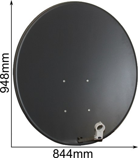 CZASZA ANTENA 90 CM STANDARD GRAFITOWA (COR-900SAE-C) - satelitarna CZASZA ANTENA 90 CM STANDARD GRAFITOWA (COR-900SAE-C) - satelitarna