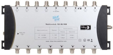 MULTISWITCH BLUE LINE 9/8 MULTISWITCH BLUE LINE 9/8