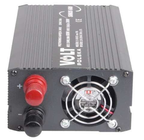 PRZETWORNICA VOLT POLSKA SINUS 600 24V / 230V 300/600W PRZETWORNICA VOLT POLSKA SINUS 600 24V / 230V 300/600W