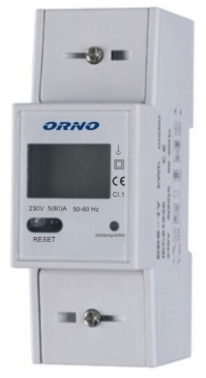 WSKAŹNIK ZUŻYCIA ENERGII ORNO OR-WE-503/OR-04Y WSKAŹNIK ZUŻYCIA ENERGII ORNO OR-WE-503/OR-04Y