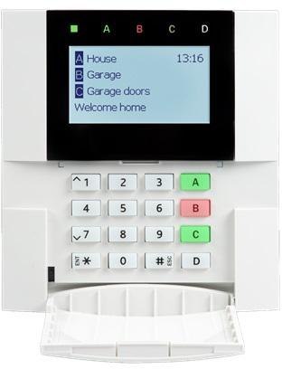 JA-10E Klawiatura LCD z czytnikiem RFiD JA-10E Klawiatura LCD z czytnikiem RFiD